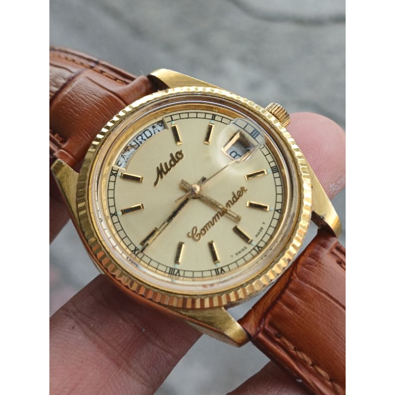 Mido Commander Day Date 8299 Original