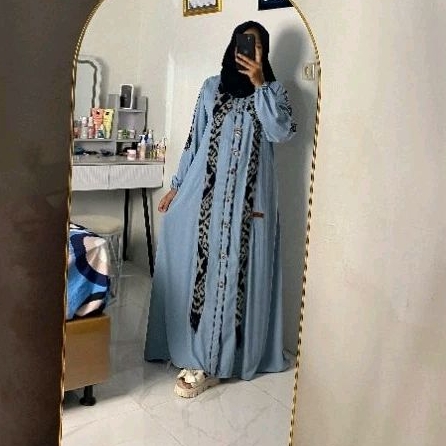 gamis rayon twill Uniqlo Al ghizar fashion