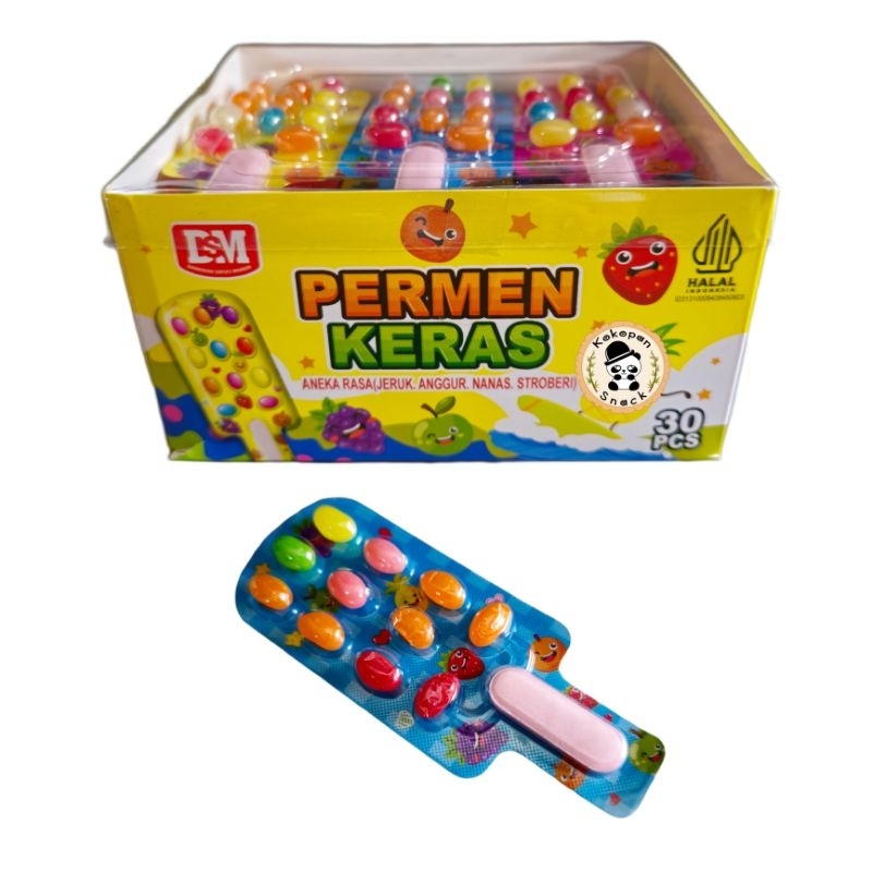 

DSM BEAN ICE CREAM PERMEN BOX ISI 30