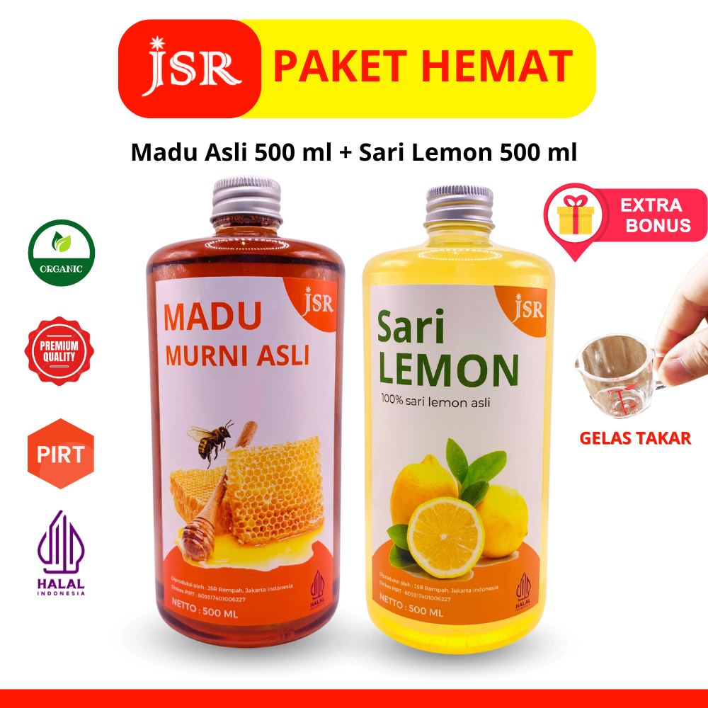 

JSR Rempah Paket Madu dan Sari Lemon 500 ml