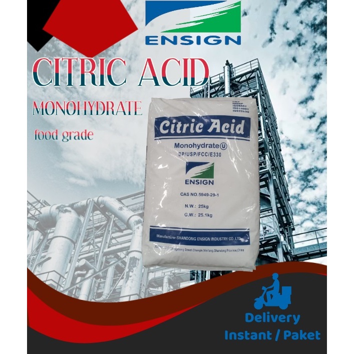

Citric Acid / Asam Sitrat / Citrun 25 kg