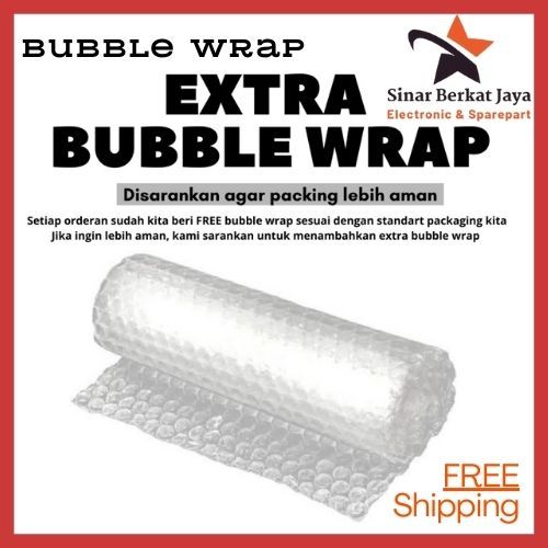 

Bubble Wrap Untuk Tambahan Ekstra Packing