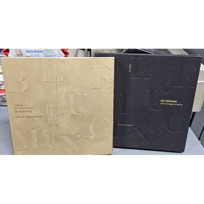 PRELOVED UNSEALED ALBUM "BLUEMING CNBLUE GOLD"