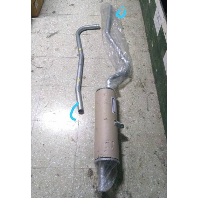 Satu set knalpot untuk Colt T120 tahun 78sampai 82 lama