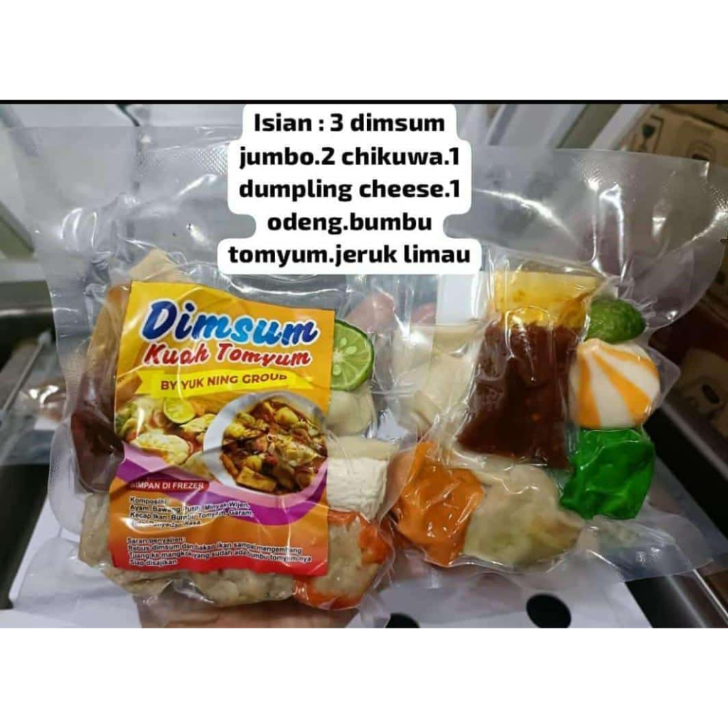 

TOMYUM DIMSUM KUAH TOMYUM YUKNING