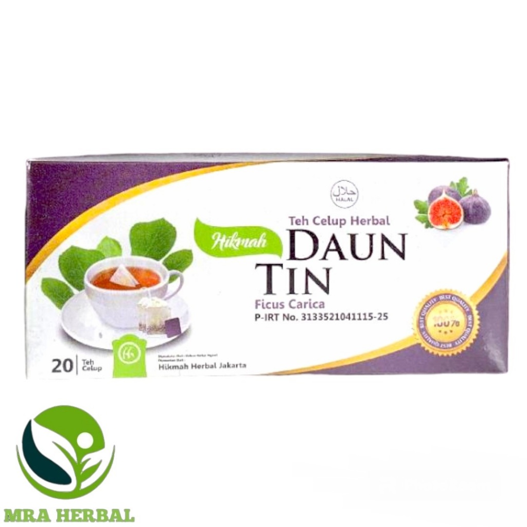 

Teh Celup Herbal Daun Tin Hikmah isi 20 Tea Bag Original