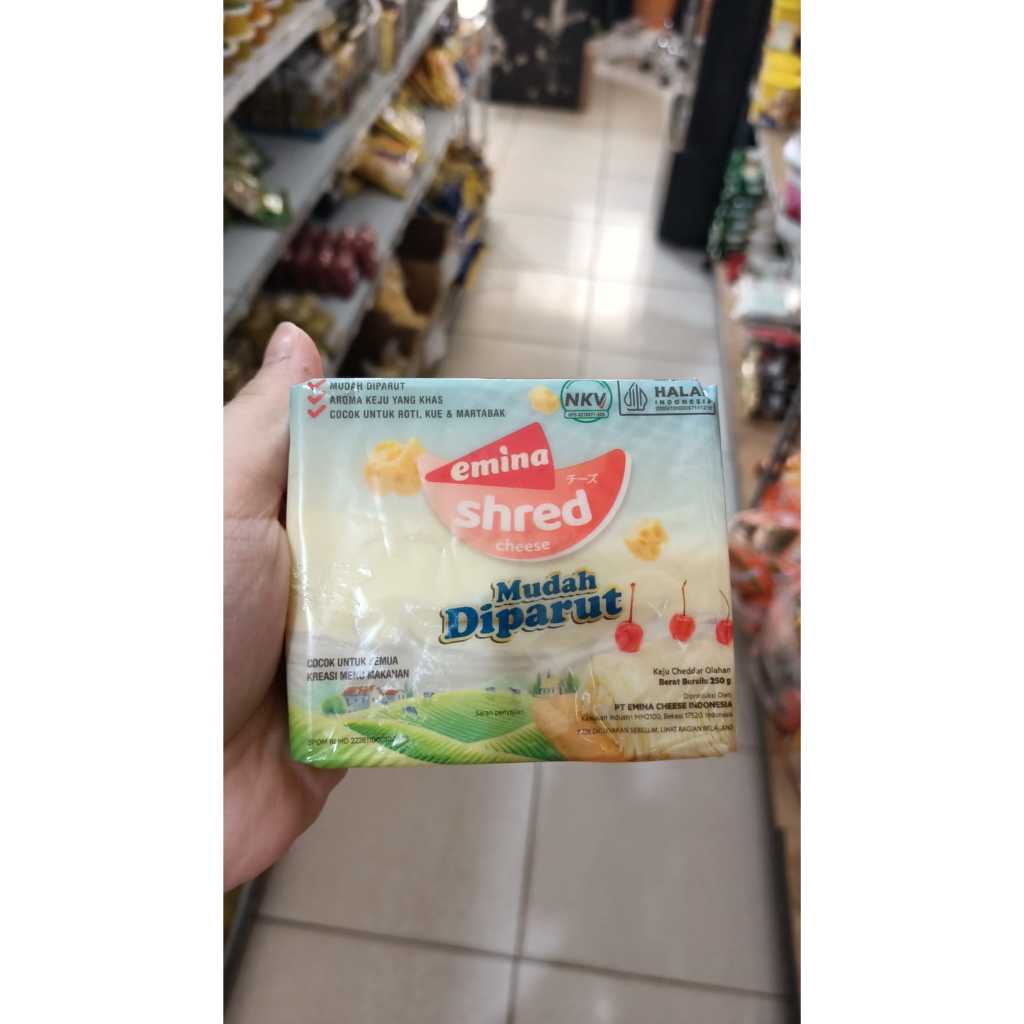 

Keju Emina 250gr / Keju Mudah diparut