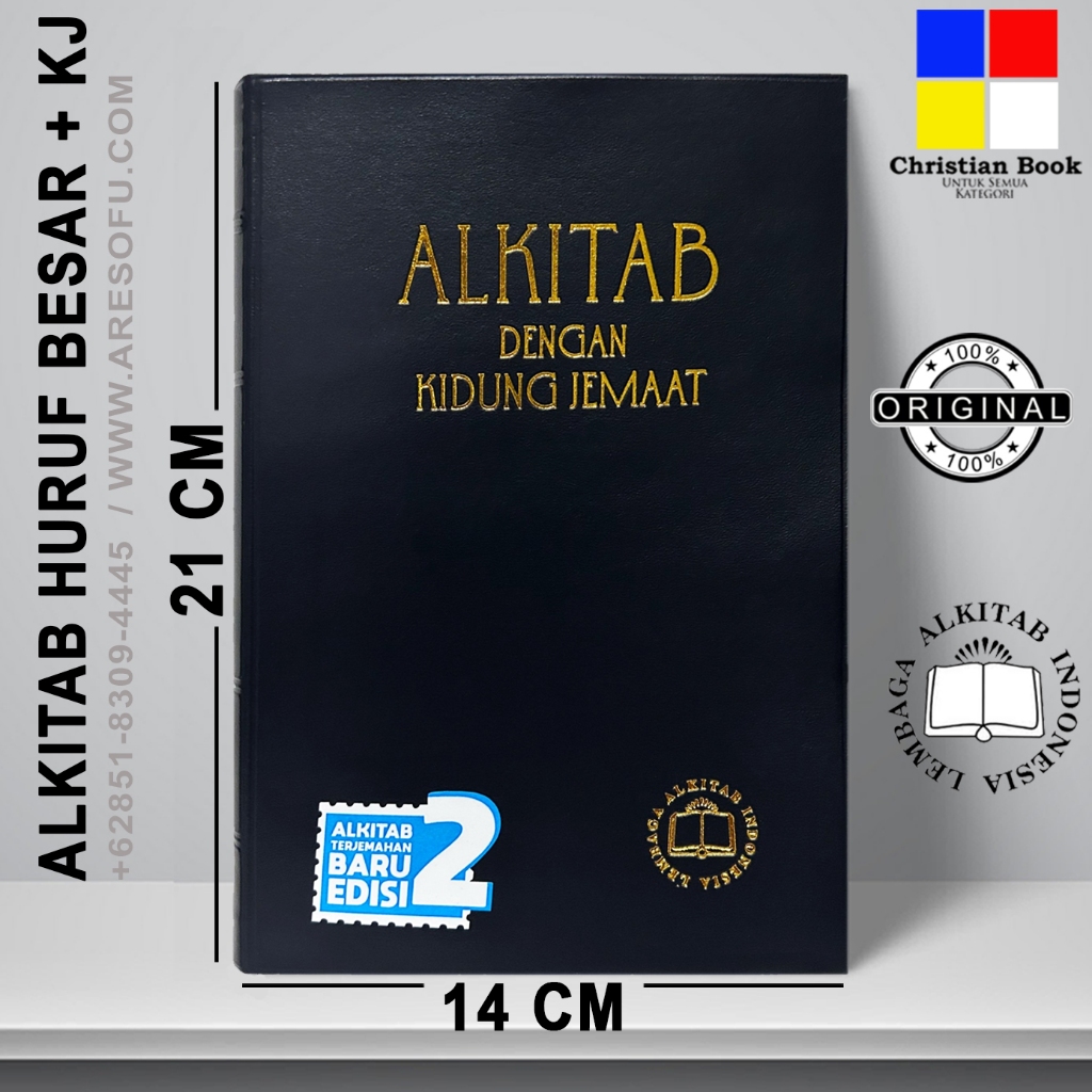 Alkitab Kristen Ukuran Besar TB2 062 KJ Original