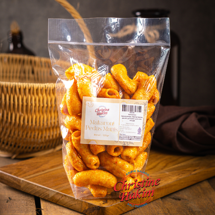 

Kerupuk Makaroni Pedas Manis CH