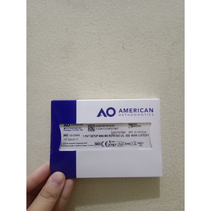 Bracket American Orthodontic AO Original