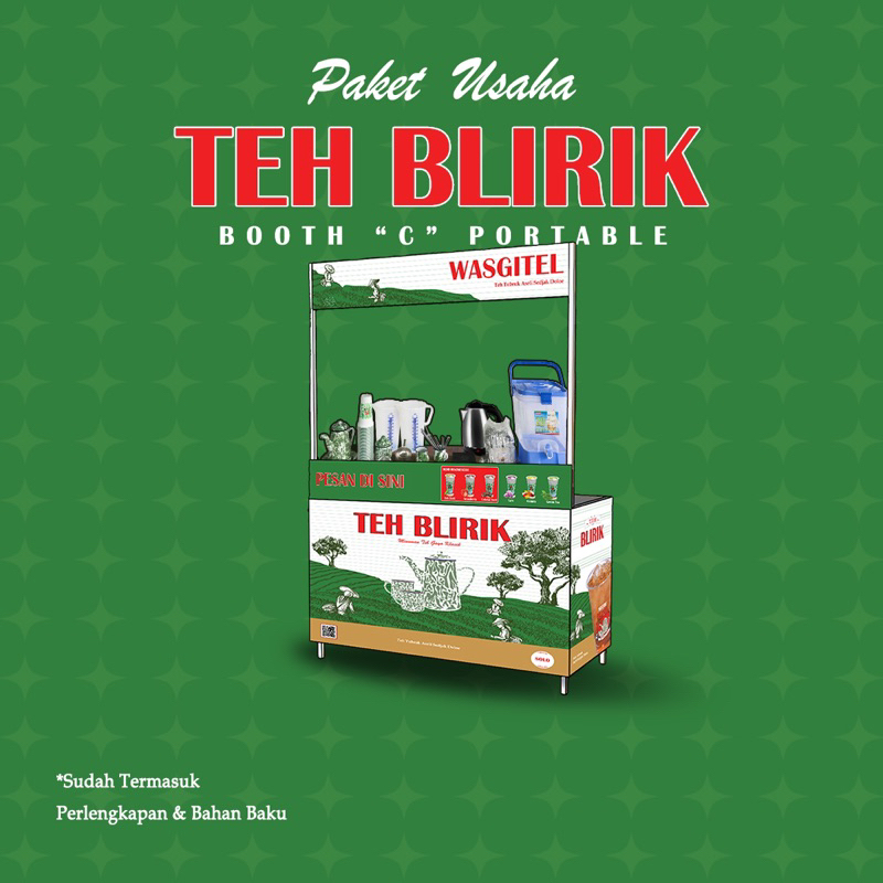 

PAKET USAHA TEH BLIRIK BOOTH “C” PORTABLE