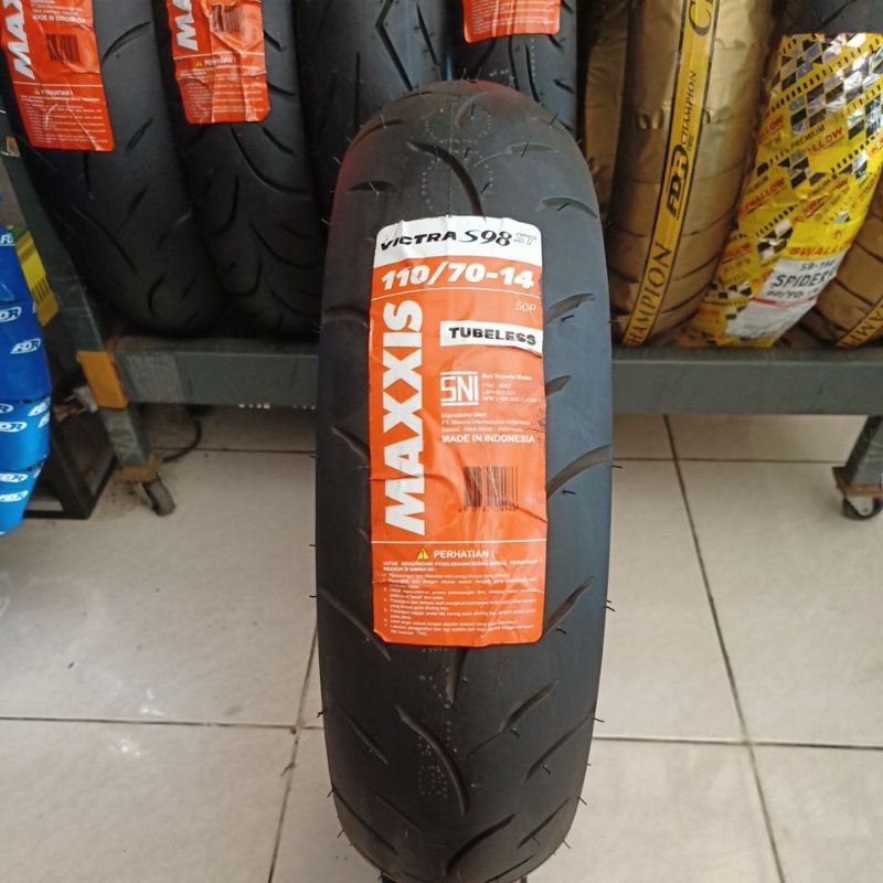 Maxxis Victra S98 ST 110/70 Ring 14 Tubeless