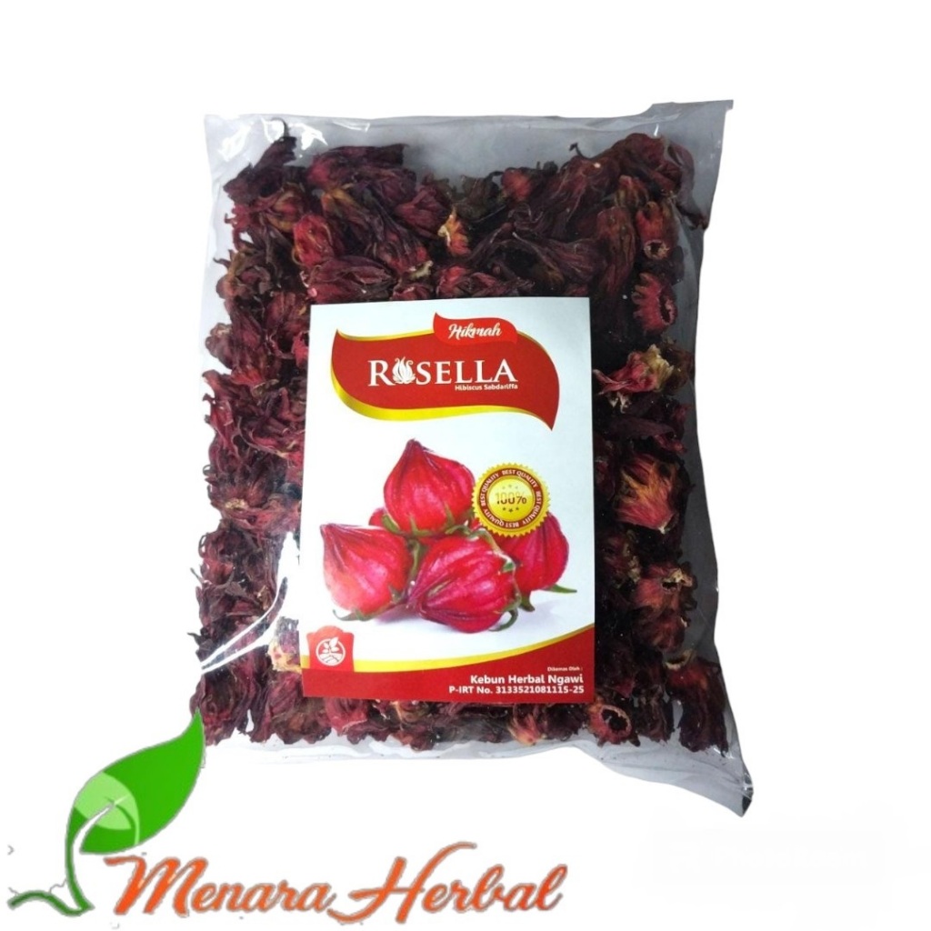 

Teh Curah Herbal Bunga Rosella Hikmah Isi 100 gr I Teh Rosela Seduh