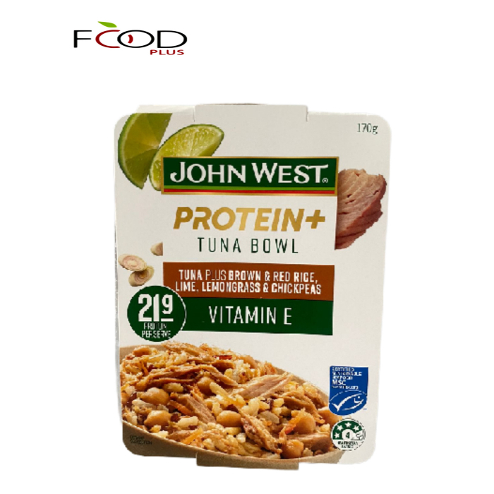 

John West Tuna Bowls with Brown & Red Rice, Lime, Lemongrass & Chickpeas 170g