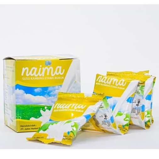 

Susu Kambing Etawa Naima Kemasan Sachet