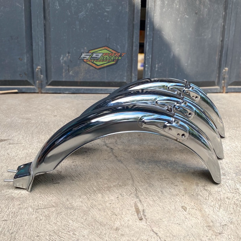 Slebor spakbor belakang CB125 CB 125 full pres import helibars HELLI