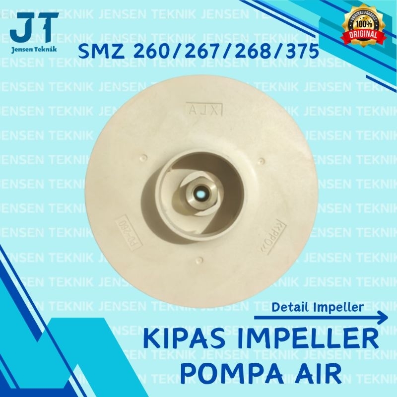 Kipas Impeller Pompa Air Shimizu PC 260/267/268/375