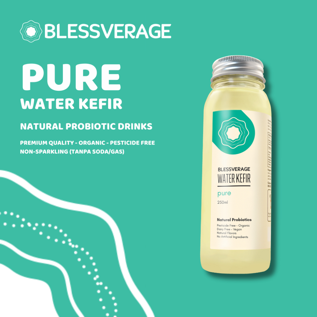

Water Kefir - Probiotik - Premium - Organik - Bebas Pestisida - Pure