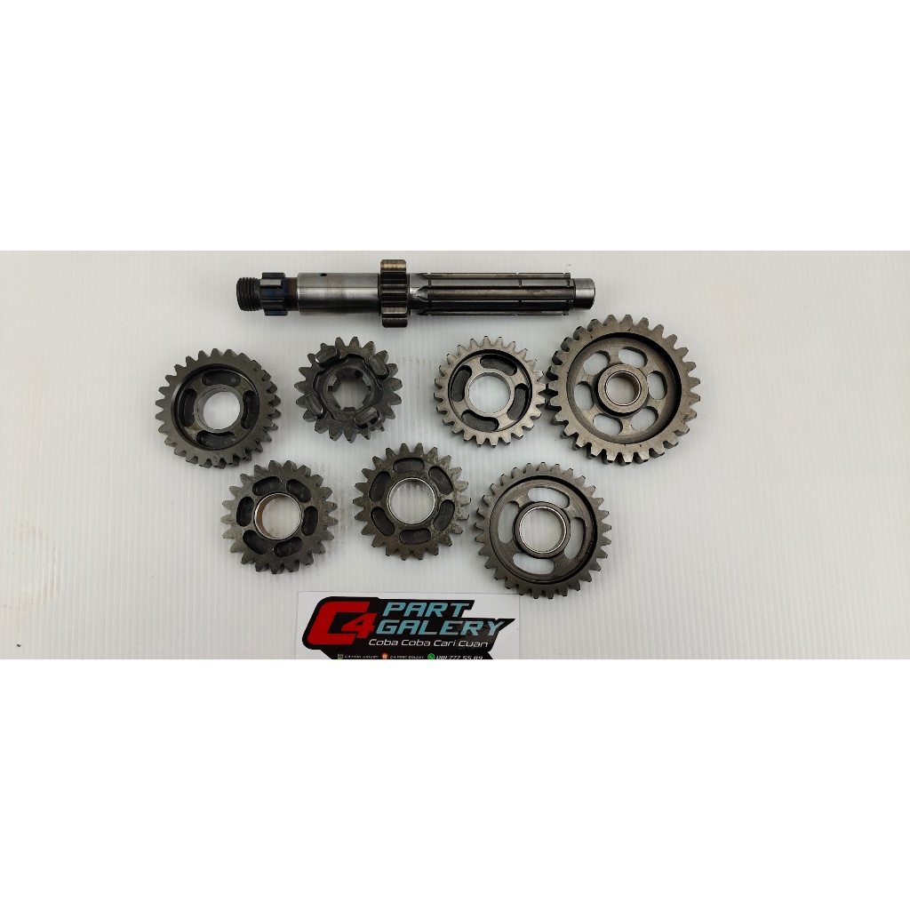 ( 22 ) Gigi Rasio Gear Ratio Transmisi Kawasaki Ninja R/RR Original