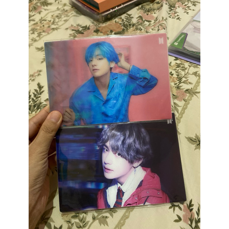 OFFICIAL POSTCARD LENTICULAR BTS V TAEHYUNG PERSONA LOVE YOURSELF HER