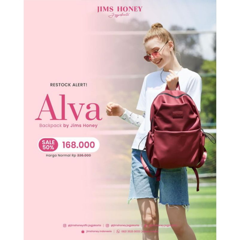 Alva Backpack by JIMS HONEY