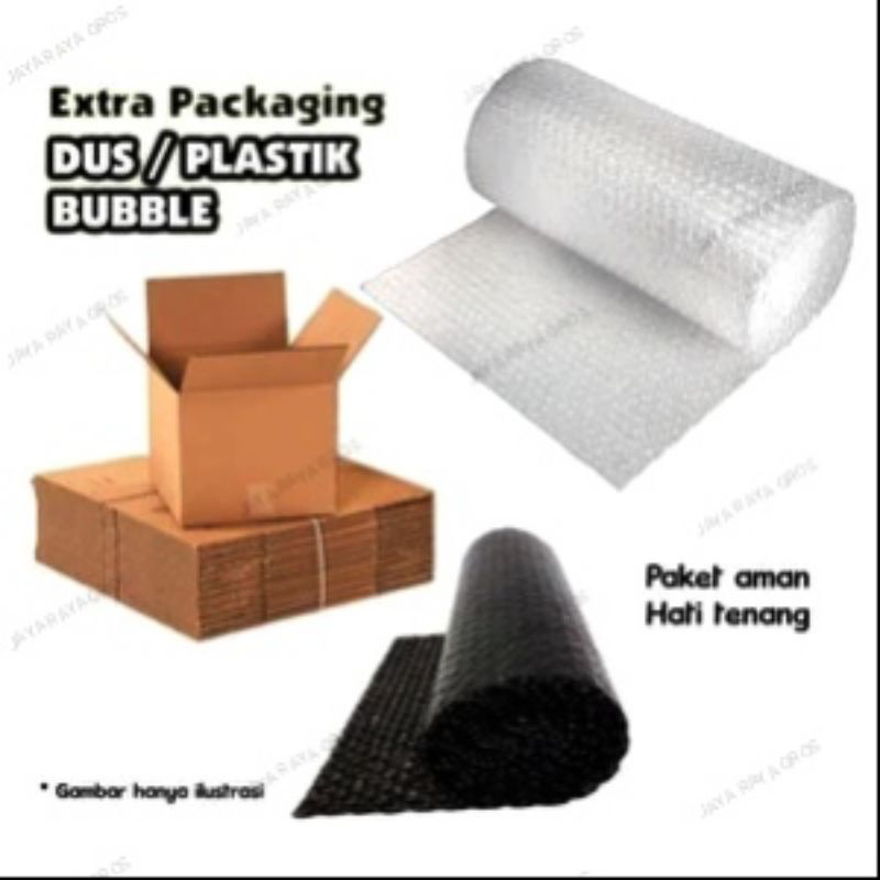 

extra bubble / kardus buat packing biar lebih aman