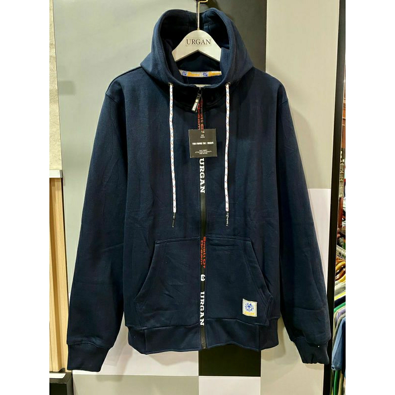 Jaket Urgan Zipper Premium Navy