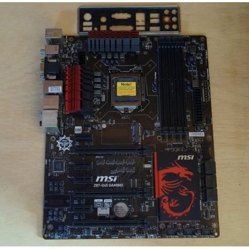 MOBO/MOTHERBOAD MSI Z87-G45 GAMING, LGA 1150 PCI''EXPRES 3.0 JOS
