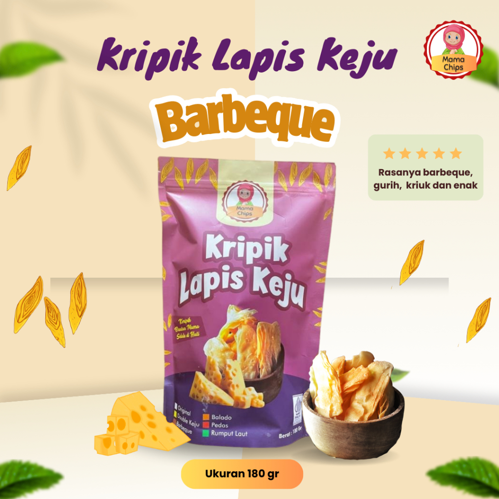 

Kripik Lapis Keju/ Barbeque