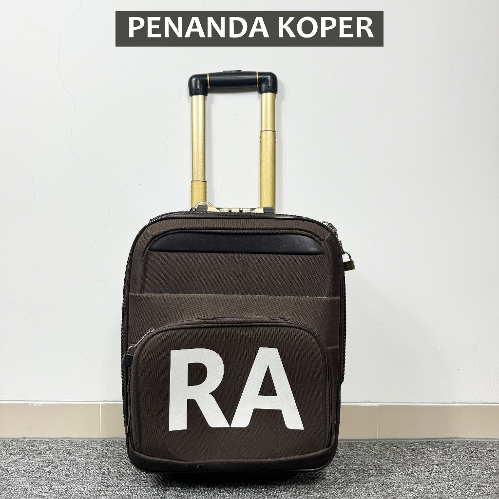 

Masseri - Stiker penanda koper / tag koper / label koper /nametag koper / gantunangan koper custom nama agar tidak tertukar saat haji dan umroh
