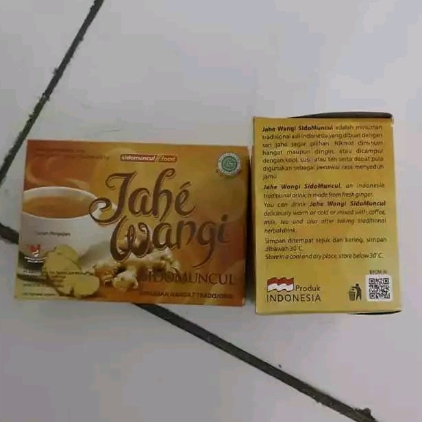 

Sido Muncul Minuman Jahe Wangi 5's - Membantu Menghangatkan Badan