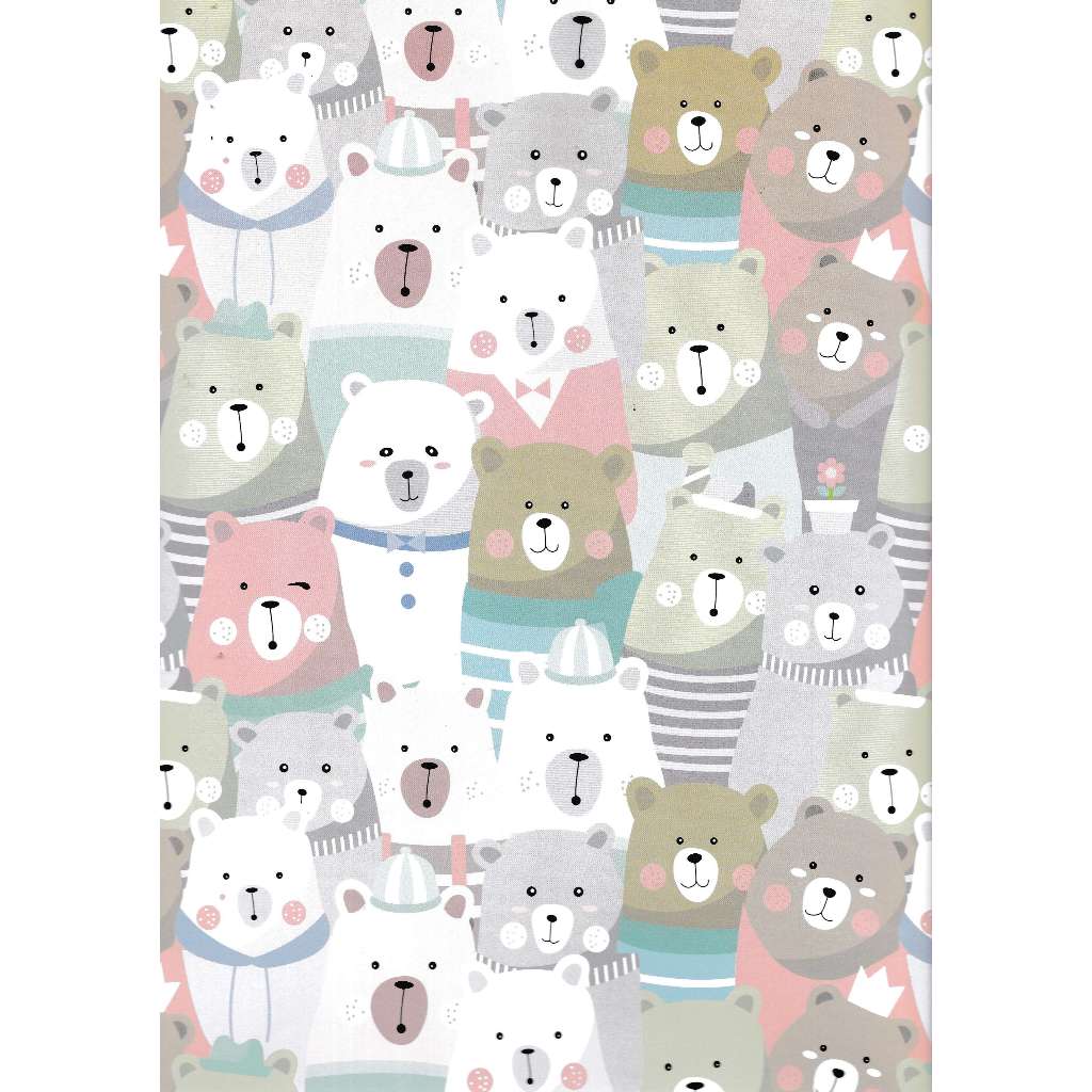 

KERTAS KADO SANSAN WAWA/SANWA BEAR/PANDA SW6122