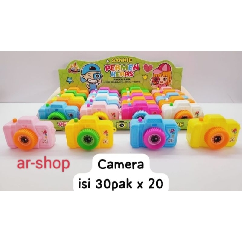 

Permen Sankie bentuk Kamera 20 pcs