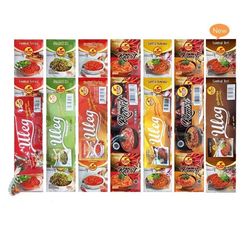 

Terlaris Sambel Uleg Finna 2 Gr ALL Varian 1pcs