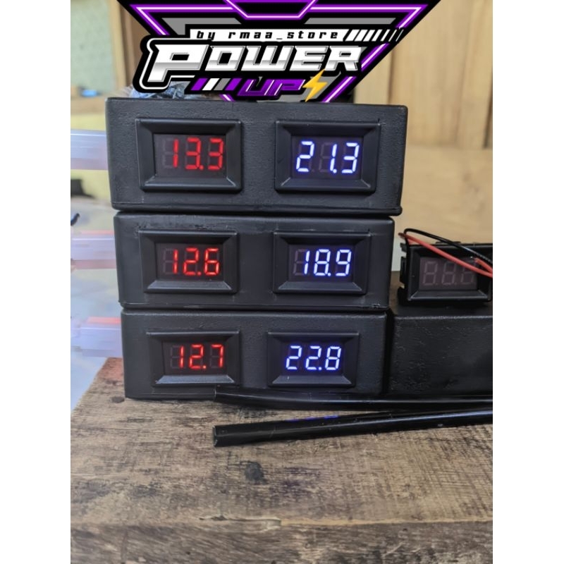 power up/penstabil aki adjustable