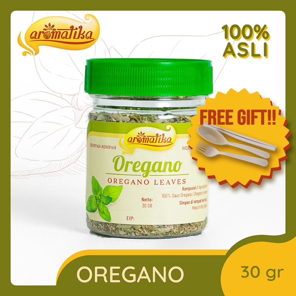 

[Gratis Alat makan Cantik] Oregano Aromatika (100% asli): Bubuk Oregano Wangi dan Kaya Rasa untuk Masakan Eropa