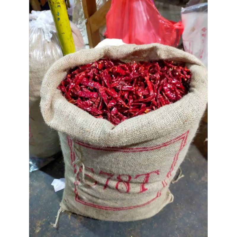 

1 KG PACKING CABE KERING TEJA/CABE RAWIT SUPER PEDAS KWALITAS SUPER