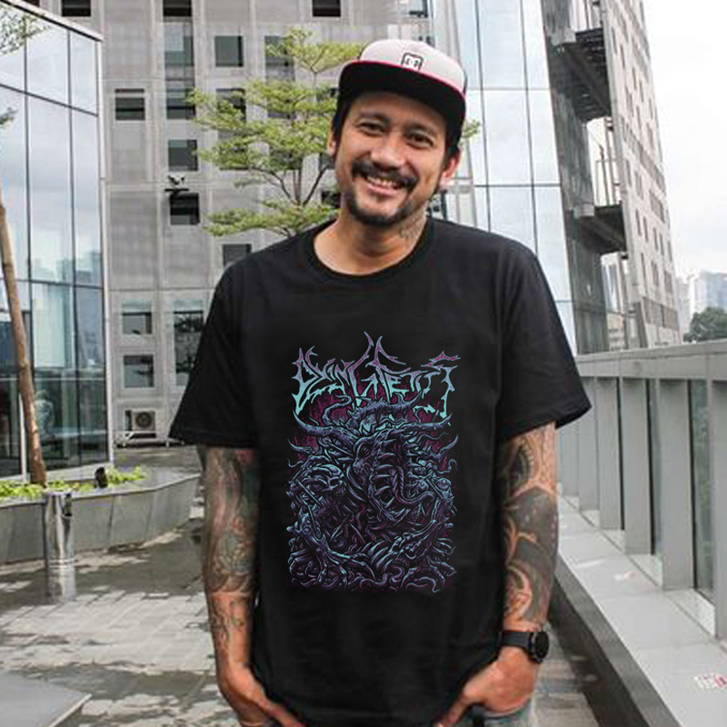 Kaos Dying Fetus Band Tshirt 100% Cotton Black | SKU-317102 | Shortsleeve & Longsleeve | Tangan Pend