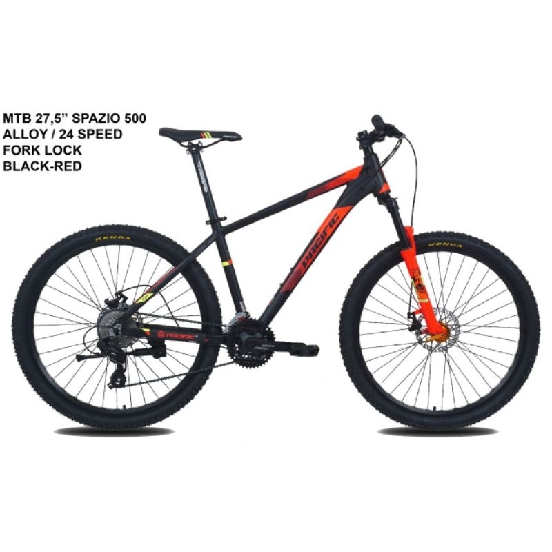 Sepeda Gunung MTB 27.5 Pacific Aquila 2.0 Spazio 500 Invert 410 Invert 150