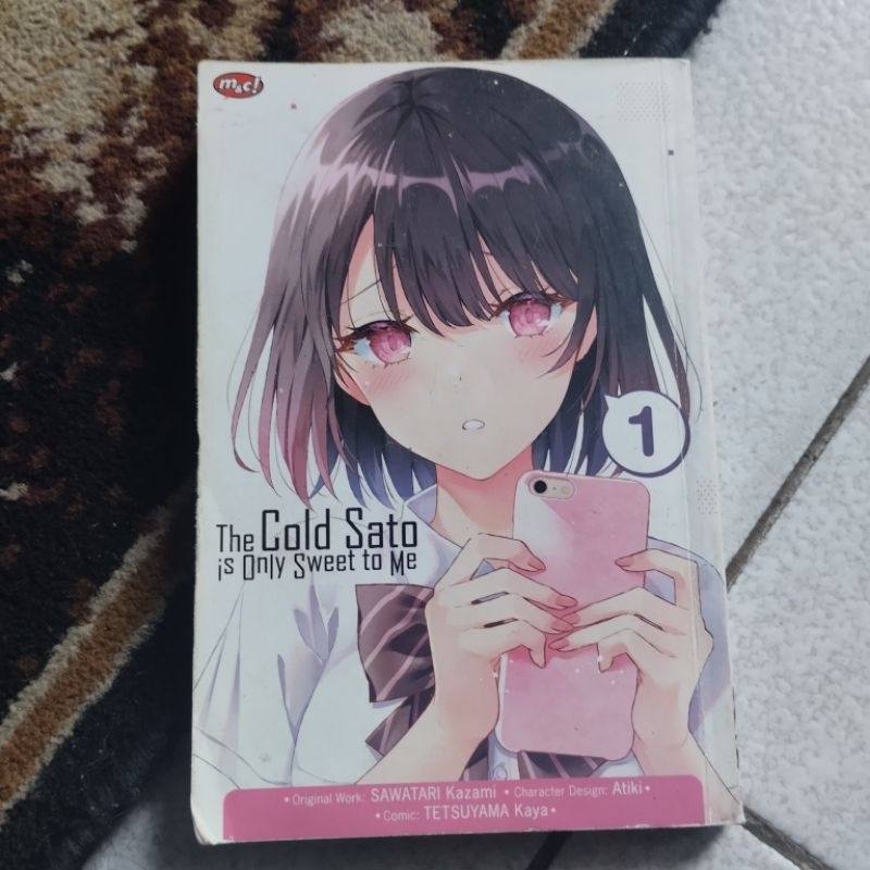 (JUAL BU) Komik Manga The Cold Sato is Only Sweet to Me Vol. 1 Original