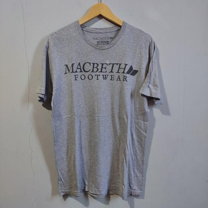 Macbeth Tees Logo Vintage Size  M second
