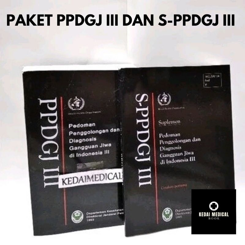 BUKU S-PPDGJ-III & PPDGJ-III TERBARU TERLARIS