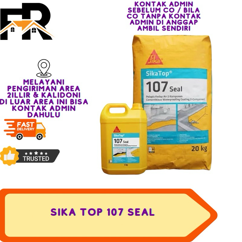 SIKA TOP 107 SEAL 20kg Semen & 5kg Cairan