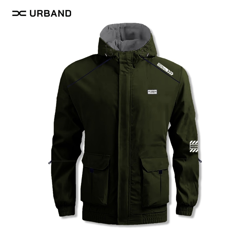 X U A Jacket Parka Anorak Pria Wanita