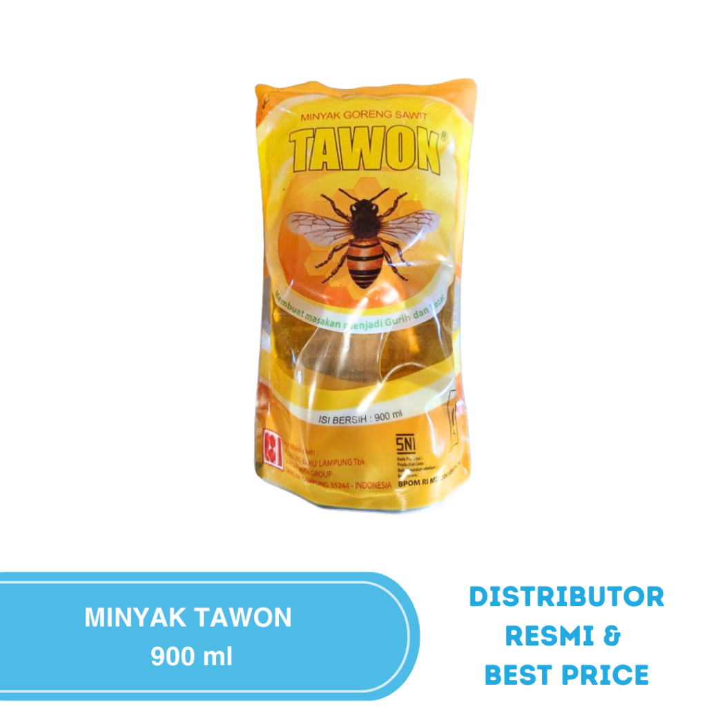 

MINYAK TAWON 900 ML Minyak Goreng Kemasan Bungkus