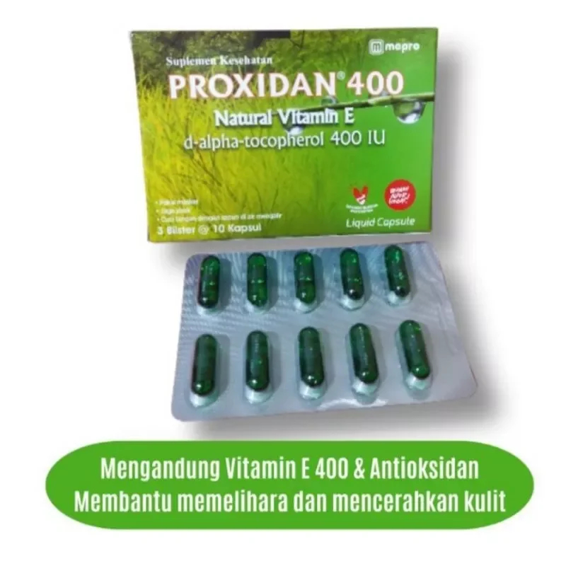 Proxidan 400 mg 10 Kapsul / VITAMIN E 400 IU