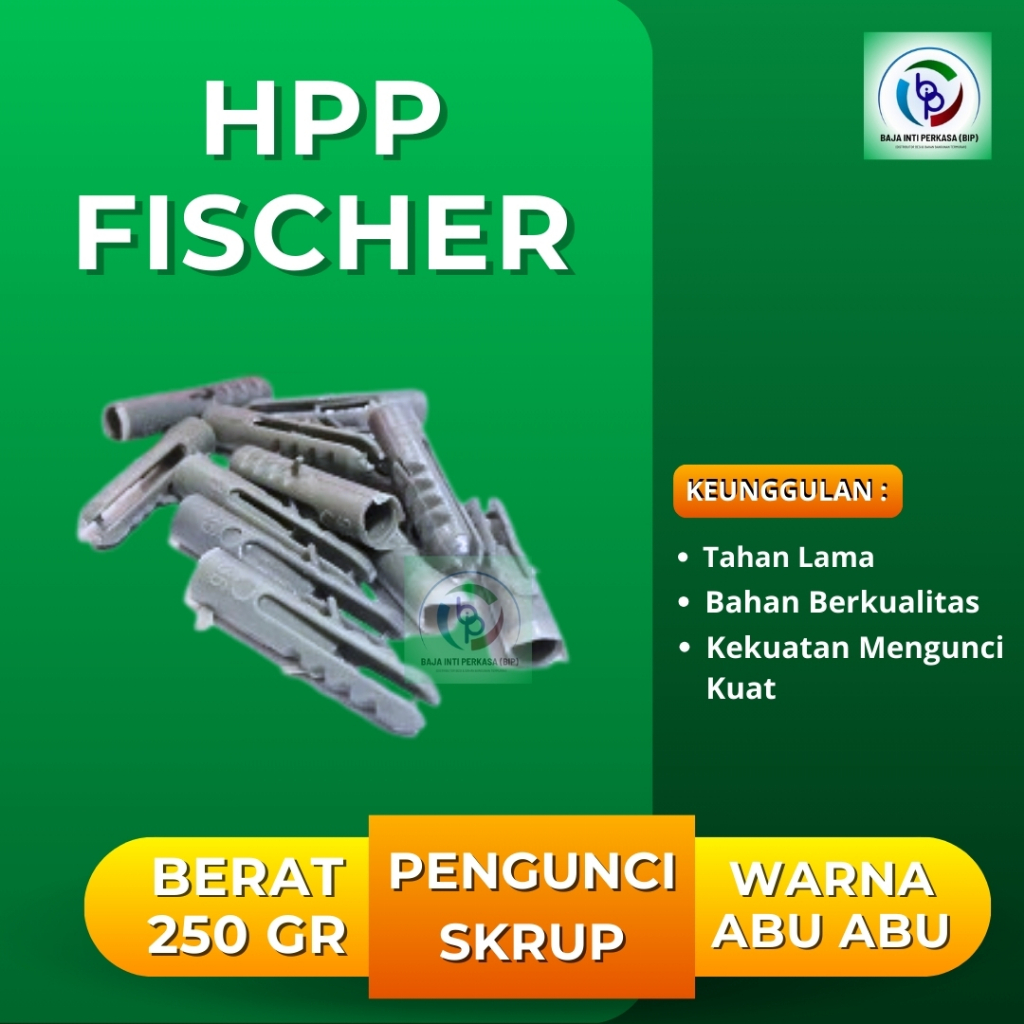 HPP Fischer Penguat Skrup Sekrup/Pelingdung Skrup Sekrup di Makassar