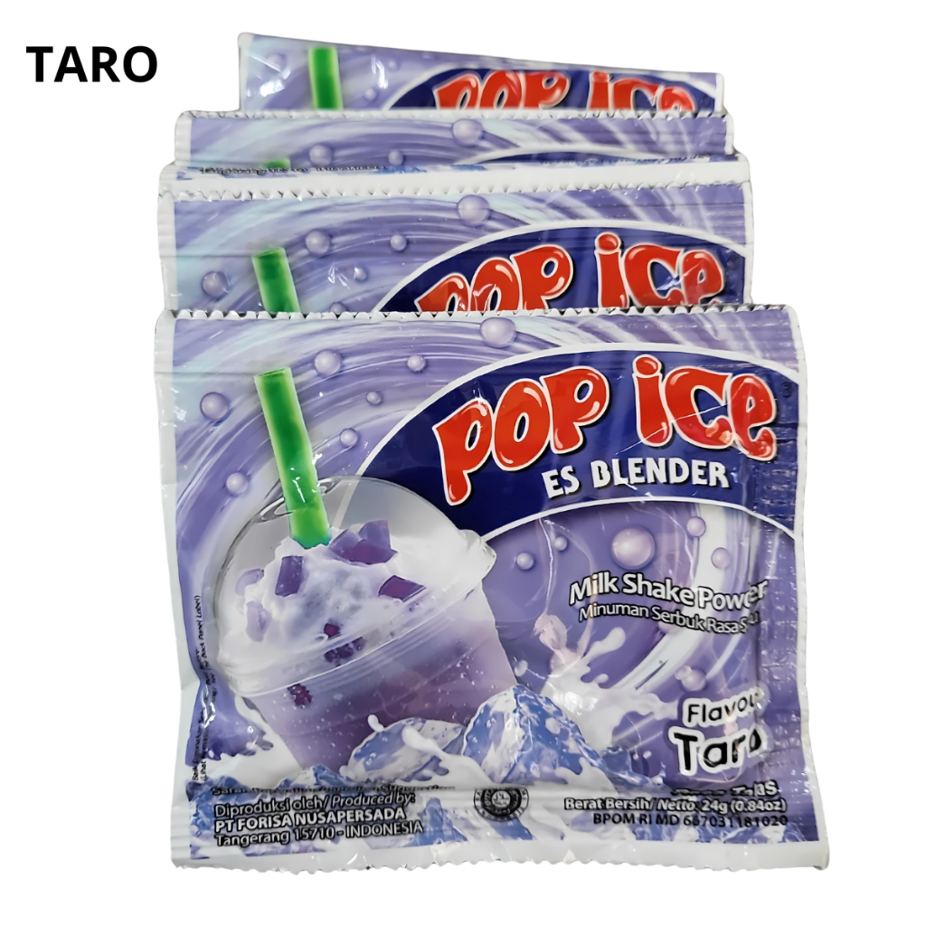 

Pop Ice Sachet 25 gram Taro