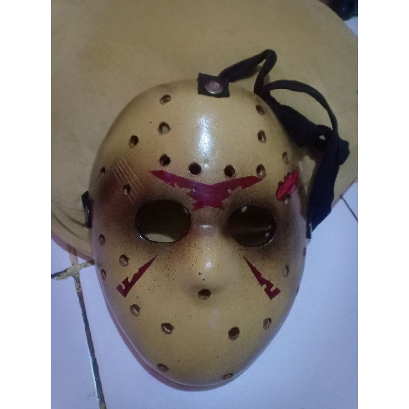 Mainan Action Figure Topeng Jason Horor