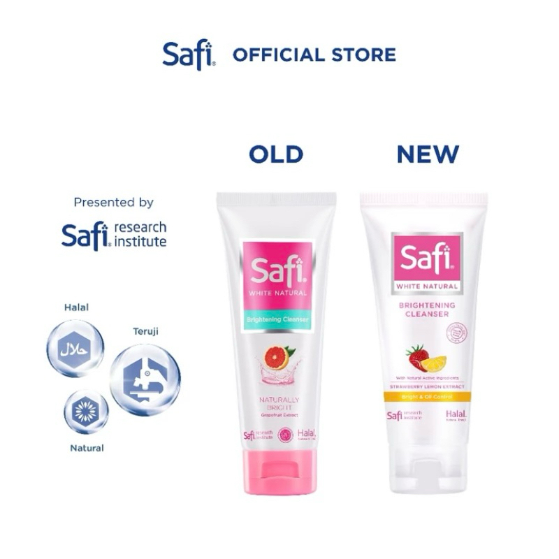 Safi White Natural Brightening Cleanser Grapefruit Extract